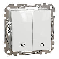 Вимикач для жалюзі Білий Sedna Design Schneider Electric SDD111104