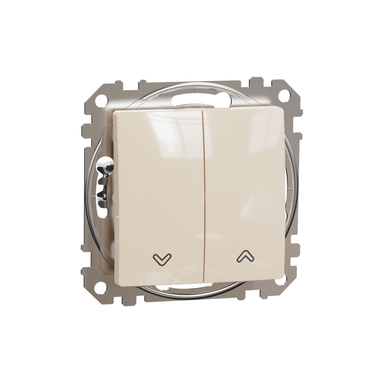 Вимикач для жалюзі Бежевий Sedna Design Schneider Electric SDD112104