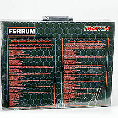 Набір пневмоінструментів FERRUM FRATK24 24елементи, фото 2