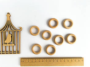 Кільце дерев'яне (букове) 30мм