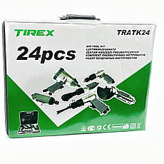 Набір пневмоінструментів TIREX TRATK24 24елементи, фото 6