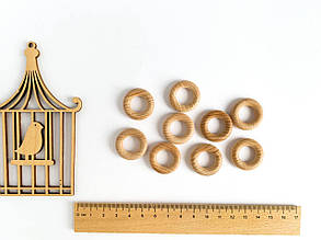 Кільце дерев'яне (букове) 25мм