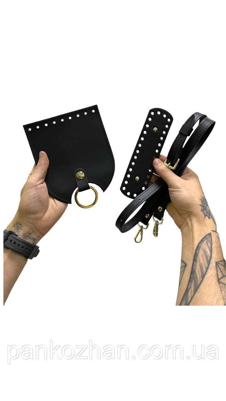 Комплект до сумки МАНАНА, натуральна шкіра, фото 1