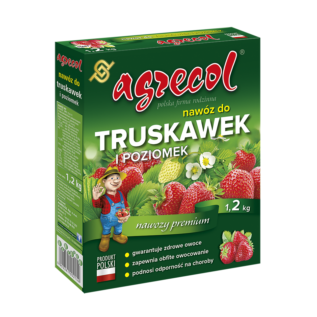 Добриво для полуниці та суниці 15-6-11 Agrecol 1,2 кг, фото 1