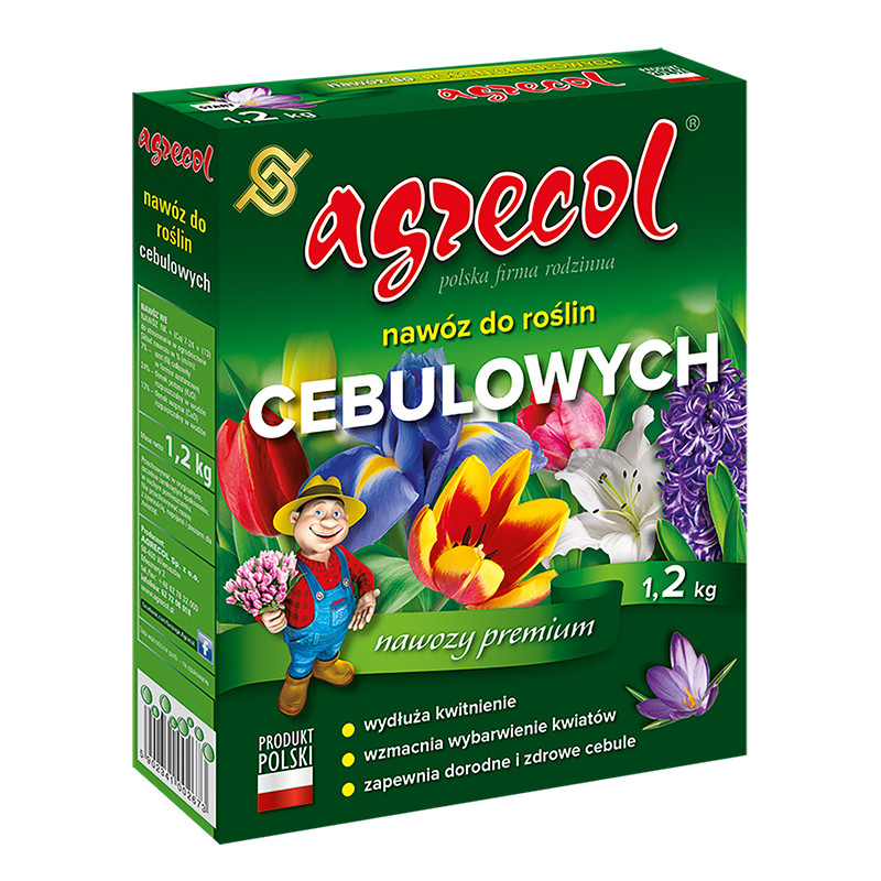 Добриво для цибульникових рослин 7-24-13 Agrecol 1,2 кг, фото 1