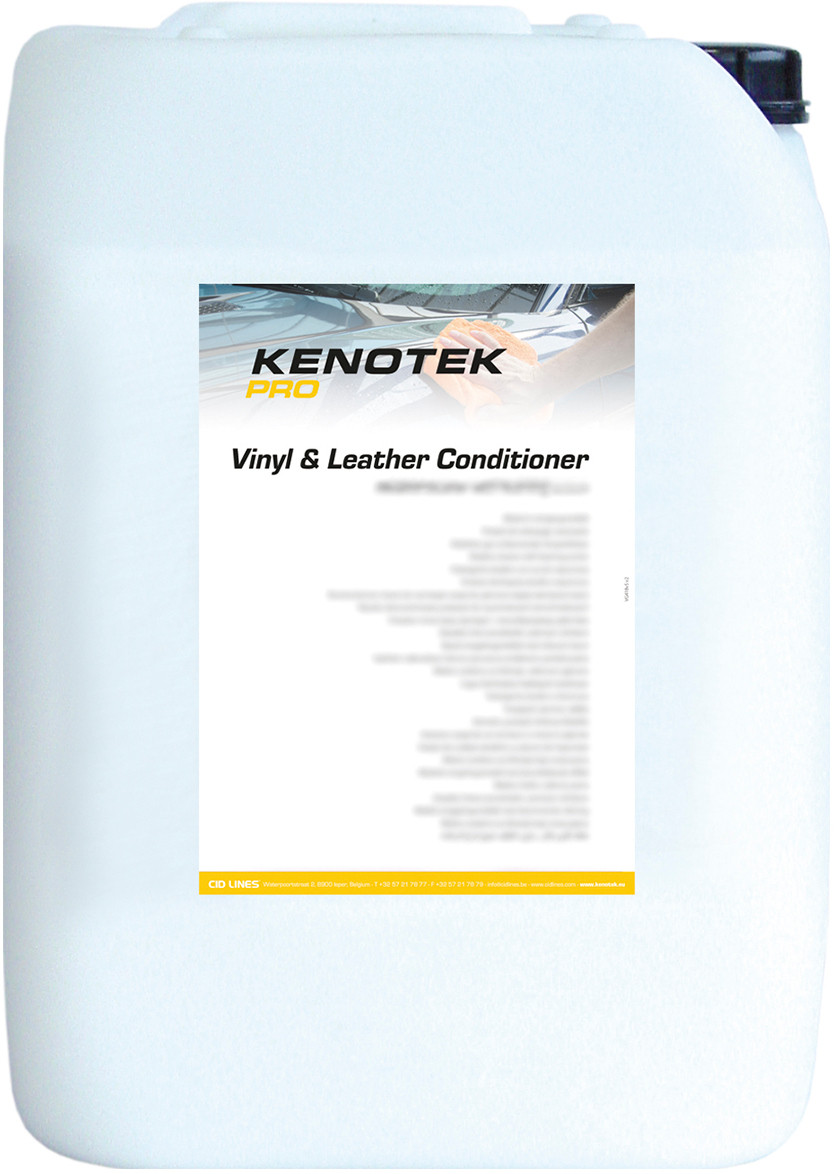 Засіб для догляду за шкірою автомобіля Kenotek Vinyl & Leather Conditioner (1л). Реставратор шкіри авто