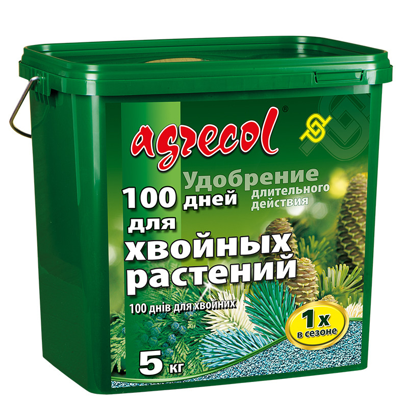 Добриво для хвої 100 днів 15-5-20 Agrecol 5 кг, фото 1