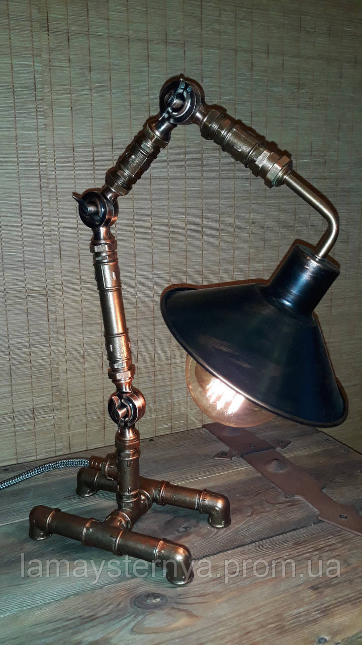 Светильник из труб "Ретро Лампа" - фото 8 - id-p1777327910