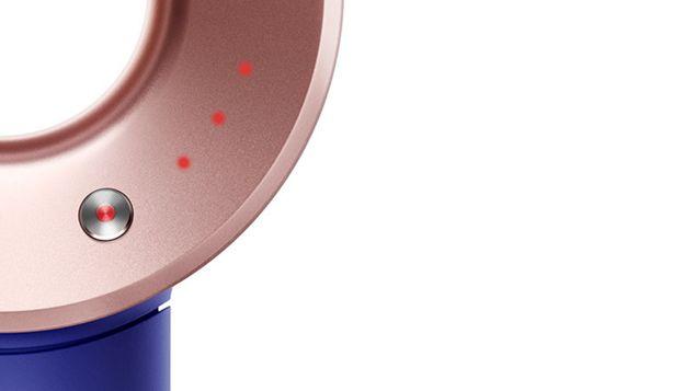 Фен Dyson HD07 Supersonic Limited Edition Vinca Blue/Rose ручка регулировки нагрева