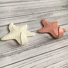 Гачок пластиковий зірочка рожевий, фото 5