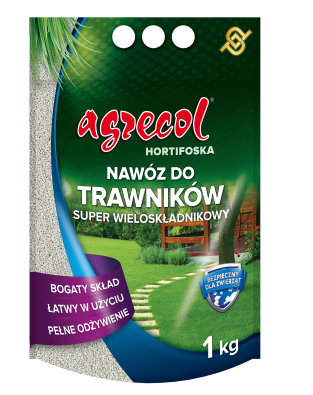 Добриво Hortifoska для газону Agrecol 1 кг, фото 1