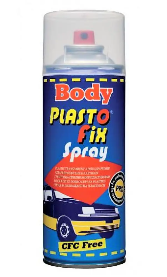 Ґрунт спрей для пластику прозорий Plastofix Spray 340 (400 мл), HB Body