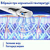Масажер для шкіри навколо очей ультразвуковий проти мішків під очима GeoYee MY01 білий, фото 3
