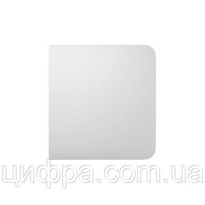 Бічна кнопка для одноклавішного чи прохідного вимикача Ajax SideButton (1-gang / 2-way) white