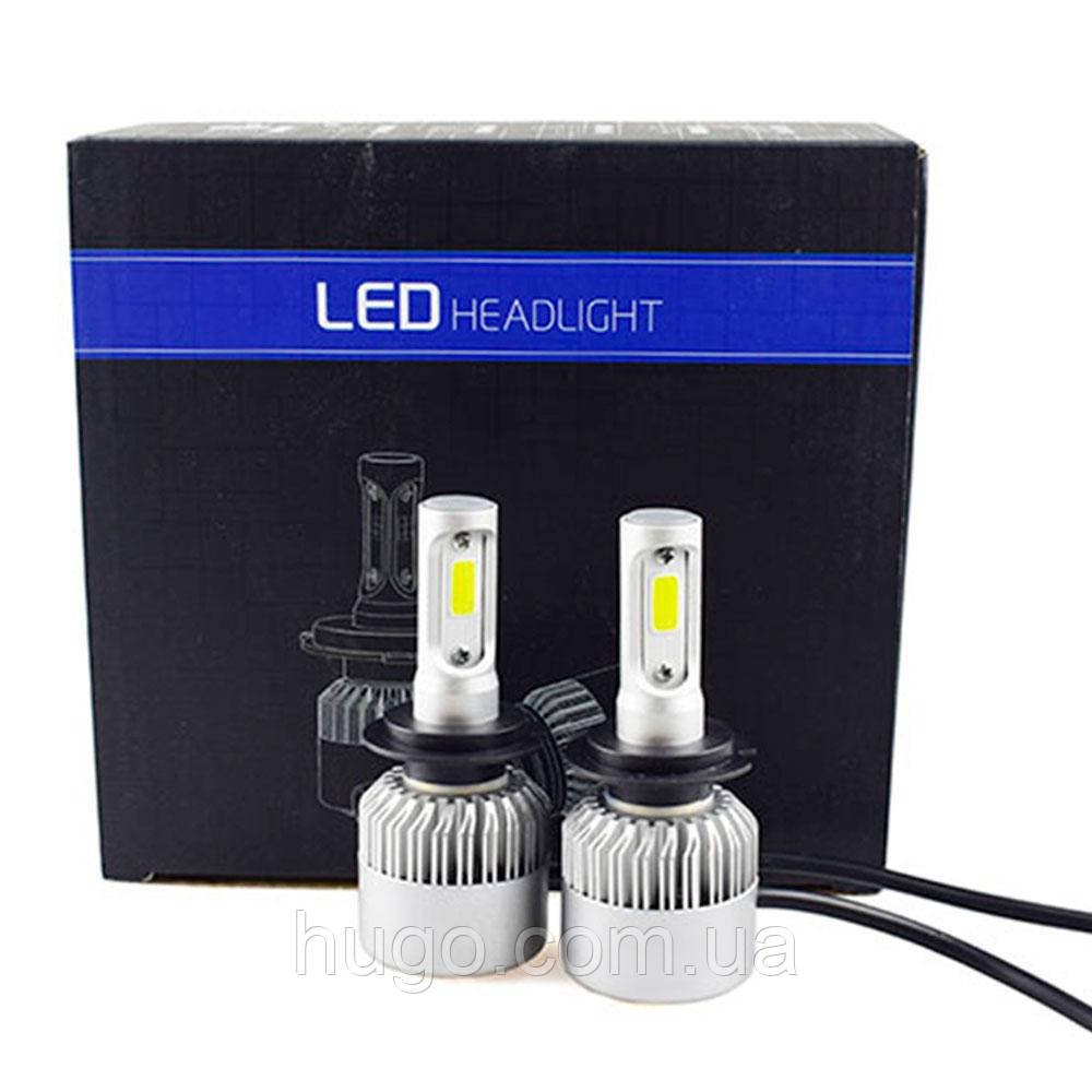 Світлодіодні лампи для авто 2шт C6-H3 / Комплект автомобільних ламп / Автолампи, фото 1