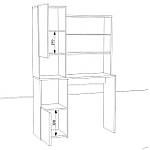 Стіл письмовий LEGA 64, фото 2