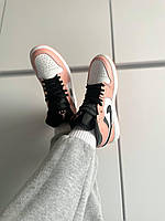 Жіночі кросівки весна осінь Nike Air Jordan 1 Retro High Pink Quartz. Кроси жіночі Найк Аір Джордан 1., фото 3