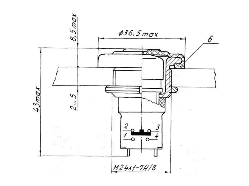 Кнопка КН-П (ID#1769729681), цена: 120 ₴, купить на Prom.ua