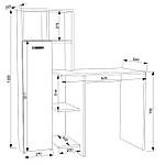 Стіл письмовий LEGA 65, фото 2