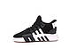 Чоловічі Кросівки Adidas Equipment Black White 41-42-43-45, фото 3