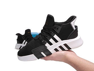 Чоловічі Кросівки Adidas Equipment Black White 41-42-43-45