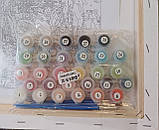 Картина за номерами Величний тигр Картини в цифрах на полотні Тварини Світ снів 40х50 Rainbow Art GX44818, фото 4