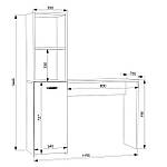 Стіл письмовий LEGA 66, фото 2