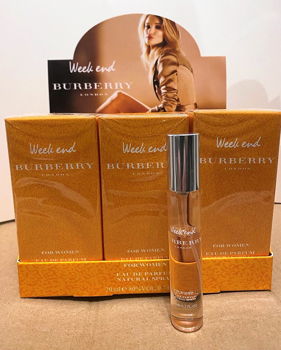 Мініпарфуми жіночі Burberry Weekend For Women 20 ml, Барбери Вікенд