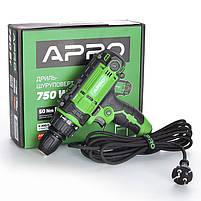 APRO Дриль-шуруповерт мережевий D 750C, фото 7