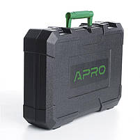 APRO Перфоратор прямий 850H 2.8 Дж 850 В SDS + кейс, фото 4