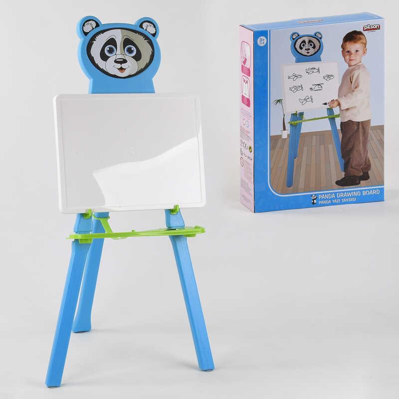 Мольберт 03-418 "Pilsan" (6) СИНИЙ, "Панда", в коробці