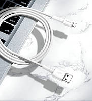 Кабель быстрой зарядки Baseus USB to Micro-USB 2.4A White, длина - 100 см. (CAMSW-02)