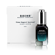 Нічна живильна, омолоджуюча сироватка інтенсивної дії Baehr Time Expert Night Serum, 15 мл