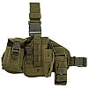 Тактична платформа на стегно з кобурою Military Rangers ZK-9107 оливкова / кобура на стегно, фото 4