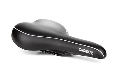 Сідло для велосипеда ONRIDE Plane чорне 285х186мм
