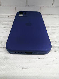 Чохол на iPhone 12 накладка бампер протиударний Original Soft Case midnight blue