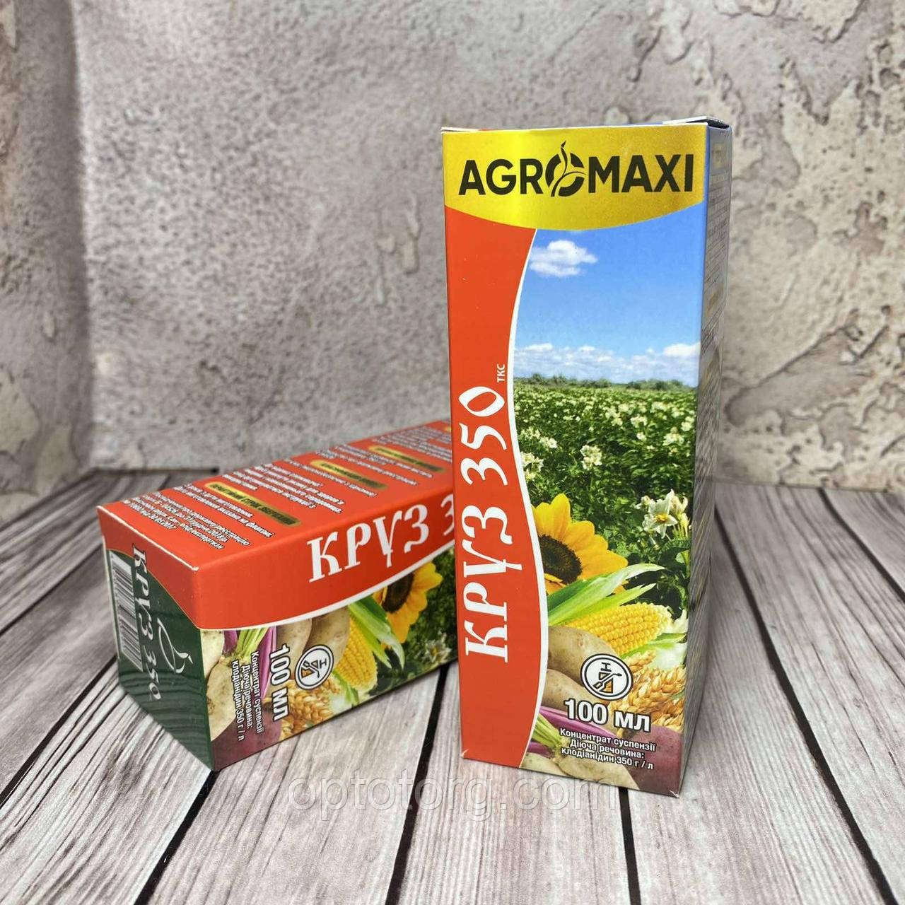Інсектицид-протруювач для передпосівної обробки насіння «Круз-350» 100 мл