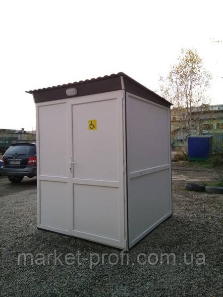 Туалет для інвалідів 150 х 150 х 220 см біотуалет