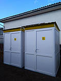 Туалет для інвалідів 150 х 150 х 220 см біотуалет, фото 4