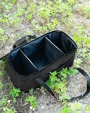 Сумка для риболовлі, Сумка для приладдя на 3 відділення, Сумка Fisher, фото 4