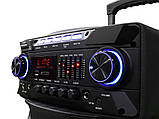 Колонка з акумулятором ZXX-9292 / 2x10"/ 2x125W/ 2 радіомікрофони / TMG ORIGINAL, фото 2