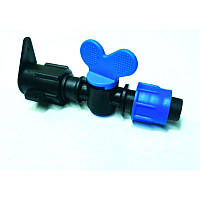 Кран для рукава "Lay Flat" 17 мм