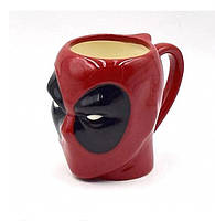 Чашка фігурна "Дедпул", супергерої, Кружка керамическая "Дэдпул", фото 4