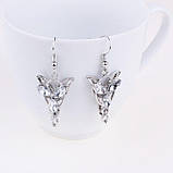 Сережки принцеси Арвен Евенстар / Сережки Світло вечірньої зорі фільму Володар Перстнів (Lord of The Rings), фото 3