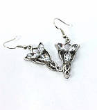 Сережки принцеси Арвен Евенстар / Сережки Світло вечірньої зорі фільму Володар Перстнів (Lord of The Rings), фото 5