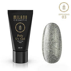 Полі гель Milano Effulgence Poly Gel №03, 30 мл