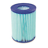 Каркасний басейн з ротанга Bestway 56714 (427х250х100) з картриджним фільтром, фото 5