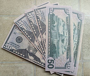 Сувенірні гроші "50 доларів"