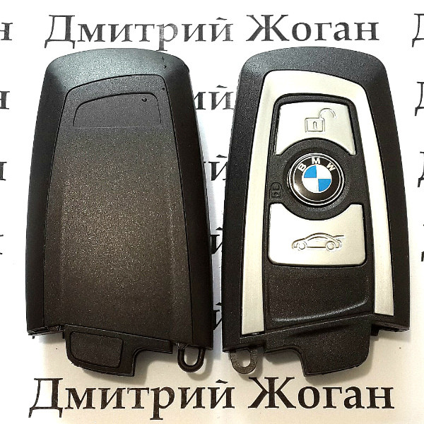 Ключ BMW (корпус БМВ) 3 - кнопки, без лезвия, F Series - фото 1 - id-p36158210