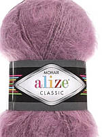 Пряжа Alize Mohair Classic 100гр - 200м (169 Троянда) Alize, Турция